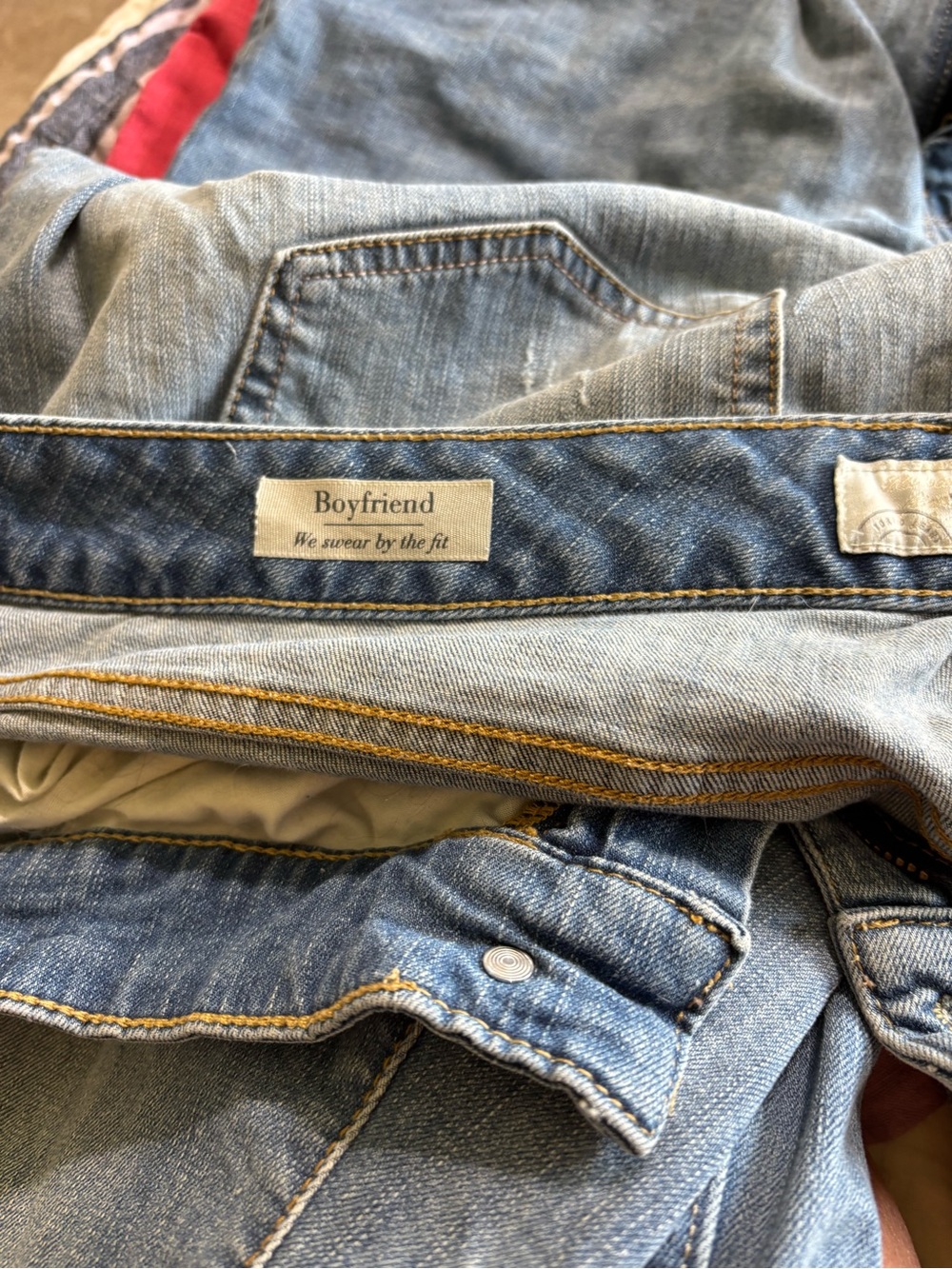 Torrid Light Blue shorts  Denim - Picture 3 of 4